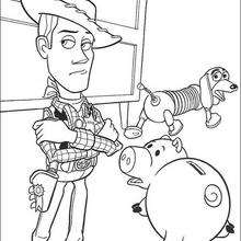 Toy Story 34 - Coloring page - DISNEY coloring pages - Toy Story coloring book pages