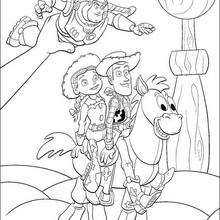 Toy Story 37 - Coloring page - DISNEY coloring pages - Toy Story coloring book pages