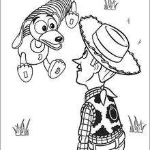 Toy Story 53 - Coloring page - DISNEY coloring pages - Toy Story coloring book pages