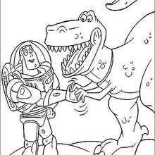 Toy Story  8 - Coloring page - DISNEY coloring pages - Toy Story coloring book pages